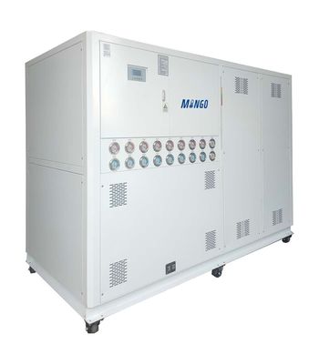 Un buen precio. Unidad de enfriamiento por agua industrial 80HP 90KW/Hr con compresor hermético en línea