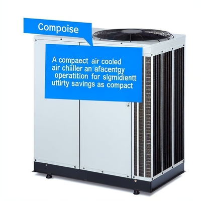 Un buen precio. Refrigerador de aire compacto refrigerado por aire energía - operación para ahorros significativos de utilidad en línea
