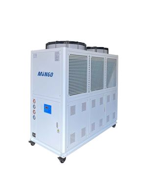 Un buen precio. Unidades de refrigeración industrial con enfriamiento por aire de bajo consumo de energía de 25 CV para alimentos y bebidas en línea