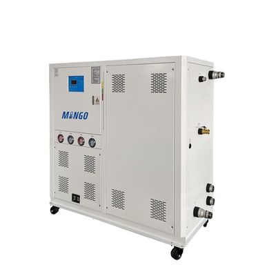 Un buen precio. Funcionamiento silencioso Chiller industrial refrigerado con agua 15HP 58.66KW/Hr en línea
