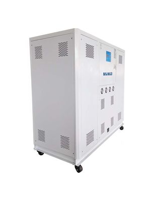 Un buen precio. 20HP 67.14KW/Hr Chiller industrial refrigerado con agua para procesamiento de alimentos en línea