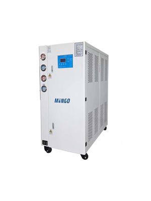 Un buen precio. Chiller industrial de refrigeración por agua de 8 CV Capacidad de refrigeración 24,85 kW/h Tubos y caparazones en línea