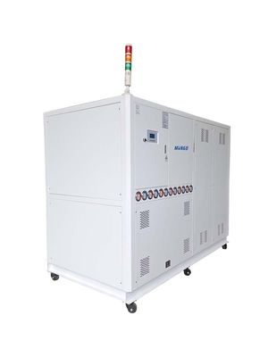 Un buen precio. Máquina de enfriamiento de agua industrial 60HP 50HZ-60HZ Capacidad de enfriamiento 198.12KW/Hr en línea