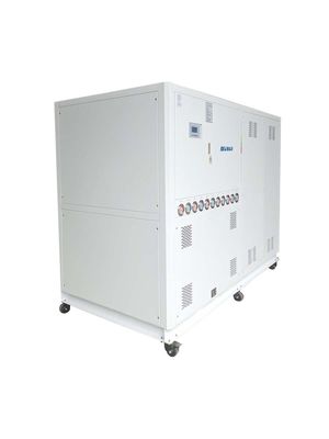 Un buen precio. 50HP 180.07KW/Hr Chillers industriales refrigerados con agua para el procesamiento químico en línea