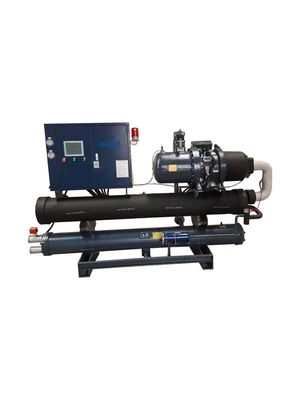 Un buen precio. 230HP 230Kw/Hr Capacidad de enfriamiento Chiller 51KW Compresor Chiller de agua en línea