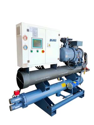 Un buen precio. 140 HP 140KW/Hr Chiller de tornillo industrial 30KW Chiller de agua de compresor en línea