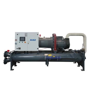 Un buen precio. Refrigerador industrial refrigerado por agua 550HP 550KW/Hr para instalaciones de fabricación en línea