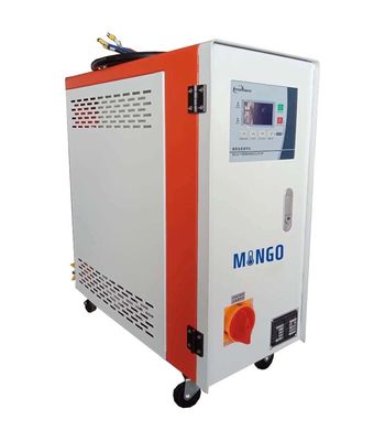 Un buen precio. 12HP 12.75KW regulador de temperatura de molde tipo de aceite con sistema de transferencia de calor basado en aceite en línea