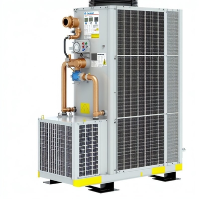 Un buen precio. Chiller de tornillo refrigerado por agua con sistema de control avanzado y condensador de cascarón y tubo en línea