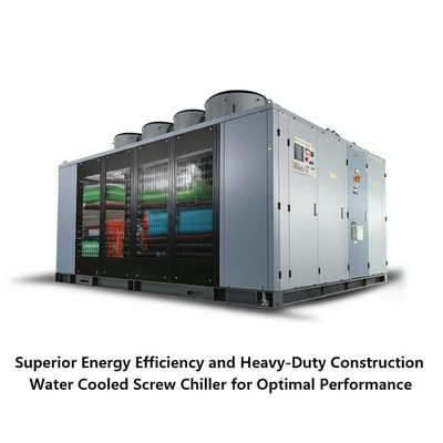 Un buen precio. Superior Energy Efficiency and Heavy-Duty Construction Water Cooled Screw Chiller for Optimal Performance en línea